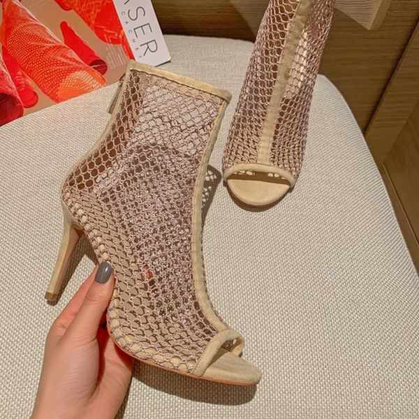 boots ochanmeb stiletto thin high heels ankle women sheep skin suede mesh net peep toe short boot spring summer ladies shoe, Black
boots ochanmeb stiletto thin high heels ankle women sheep skin suede mesh net peep toe short boot spring summer ladies shoe, Black