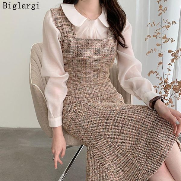 casual dresses autumn vintage dress women tweed hip fishtail design strap french square neck waist slimming sleeveless woman vestidos, Black;gray
casual dresses autumn vintage dress women tweed hip fishtail design strap french square neck waist slimming sleeveless woman vestidos, Black;gray