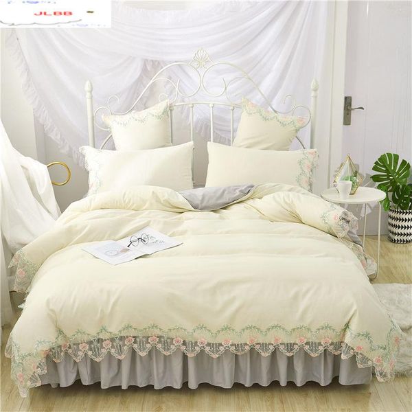 bedding sets lace full king duvet cover princess girls bed skirt korean bedclothes beautiful quilt fitted sheet
bedding sets lace full king duvet cover princess girls bed skirt korean bedclothes beautiful quilt fitted sheet