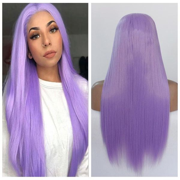 synthetic wigs long straight soft hair purple for women colored lace front heat resistant fiber peruca cosplay, Black
synthetic wigs long straight soft hair purple for women colored lace front heat resistant fiber peruca cosplay, Black