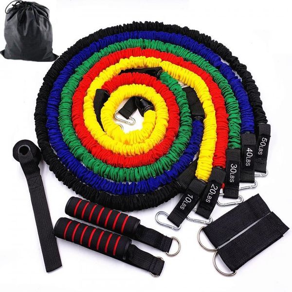 resistance bands 11 pcs/set latex rubber expander elastic fitness crossfit training exercise yoga tubes pull rope with bag
resistance bands 11 pcs/set latex rubber expander elastic fitness crossfit training exercise yoga tubes pull rope with bag