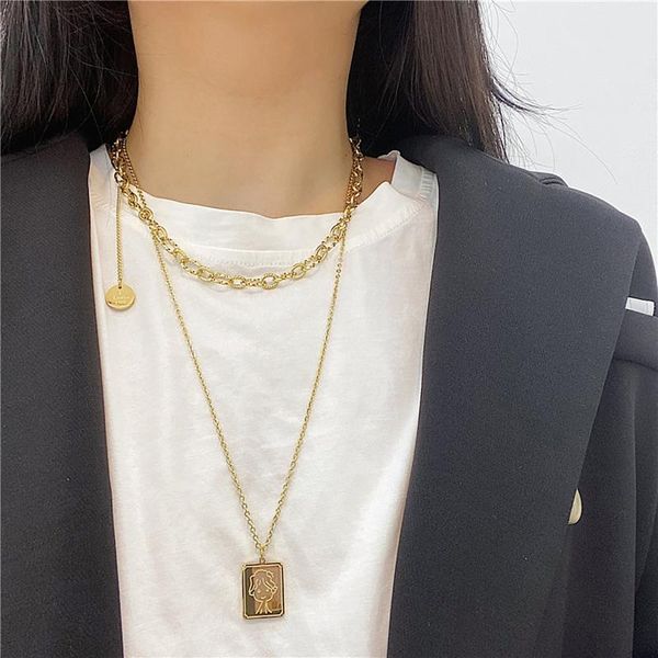 chains moloye 2021 multi-layered wearing square brand little prince pendant sweater chain simple ins whole body titanium steel necklace, Silver
chains moloye 2021 multi-layered wearing square brand little prince pendant sweater chain simple ins whole body titanium steel necklace, Silver
