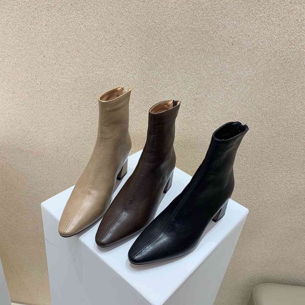thin boots pointed thin heels short women's autumn and winter new black high soft leather professional work outlet friday
thin boots pointed thin heels short women's autumn and winter new black high soft leather professional work outlet friday