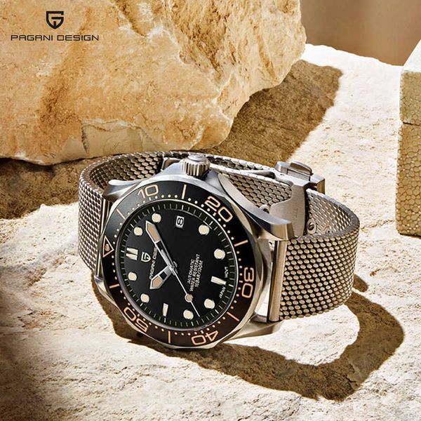 pagani design mesh belt 007 men automatic watches japan nh35 mechanical wristwatch curved sapphire glass brand 210728, Slivery;brown
pagani design mesh belt 007 men automatic watches japan nh35 mechanical wristwatch curved sapphire glass brand 210728, Slivery;brown