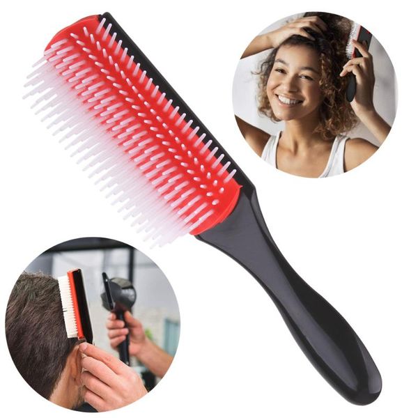 hair brushes 9 rows curly brush wheat straw detangling scalp massage hairbrush salon hairdressing combs straight soft women, Silver
hair brushes 9 rows curly brush wheat straw detangling scalp massage hairbrush salon hairdressing combs straight soft women, Silver