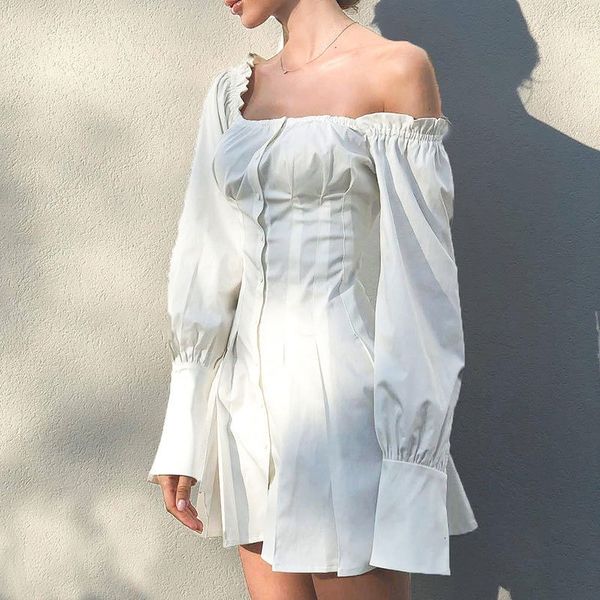 casual dresses summer women long sleeve solid vintage white es casual streetwear femme mini a-line harajuku qvds, Black;gray
casual dresses summer women long sleeve solid vintage white es casual streetwear femme mini a-line harajuku qvds, Black;gray