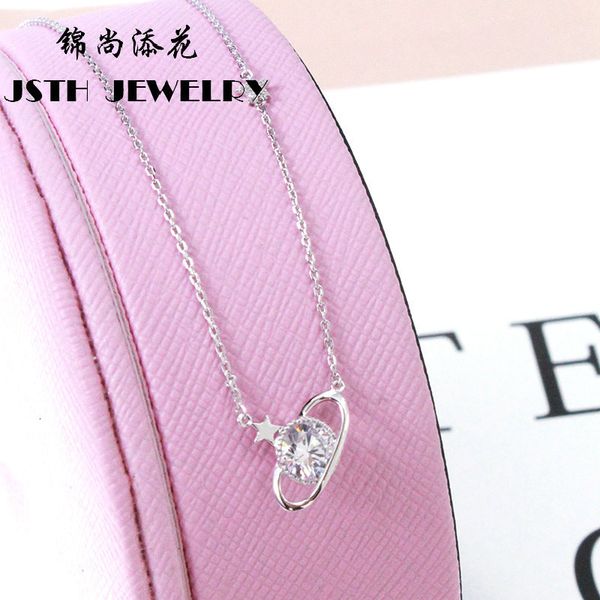necklace style s925 silver dream planet women's sweet temperament ins fashionable flash clavicle chain
necklace style s925 silver dream planet women's sweet temperament ins fashionable flash clavicle chain