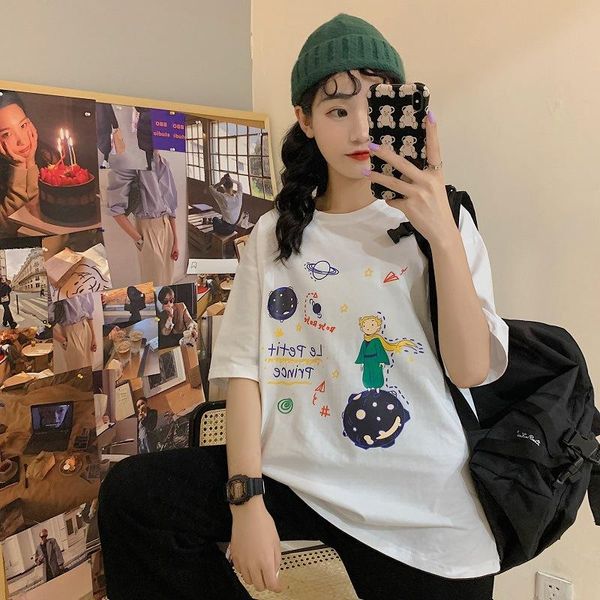 women's t-shirt kawaii clothes cotton t shirt women cute graphic tee anime tshirt summer woman tshirts ropa de mujer camisetas femme, White
women's t-shirt kawaii clothes cotton t shirt women cute graphic tee anime tshirt summer woman tshirts ropa de mujer camisetas femme, White