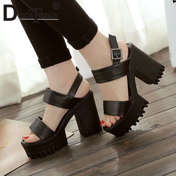 fashion ladies 2021 summer sandals platform thick high heels women gothic office punk mature shoes woman, Black
fashion ladies 2021 summer sandals platform thick high heels women gothic office punk mature shoes woman, Black