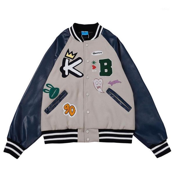 men's jackets hip hop baseball jacket coat men japanese streetwear letter embroidery oversized college varsity harajuku rock bomber, Black;brown
men's jackets hip hop baseball jacket coat men japanese streetwear letter embroidery oversized college varsity harajuku rock bomber, Black;brown
