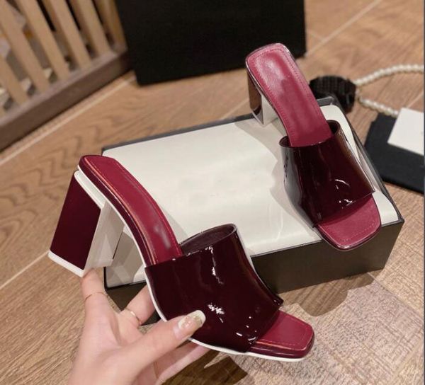 mules patent calfskin dark beige purple black green women sandals summer beach slippers designer luxury slides outdoor lady shoes
mules patent calfskin dark beige purple black green women sandals summer beach slippers designer luxury slides outdoor lady shoes