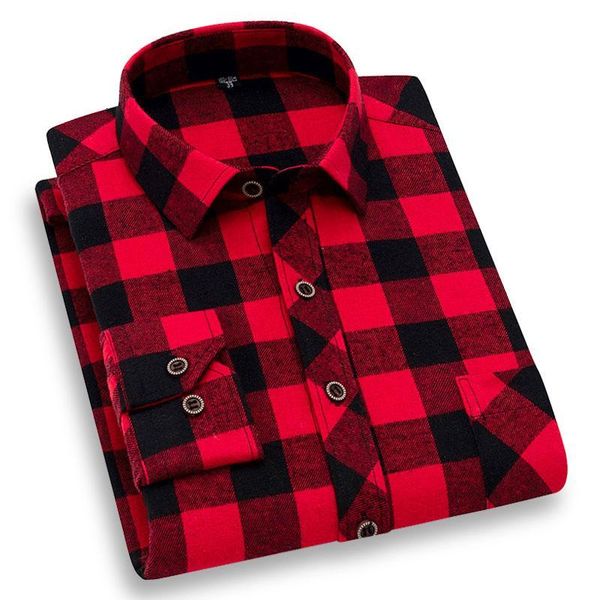 men's casual shirts youthful long sleeve flannel plaid classic soft brushed checked leisure fashion regular fit mens 1tsi, White;black
men's casual shirts youthful long sleeve flannel plaid classic soft brushed checked leisure fashion regular fit mens 1tsi, White;black