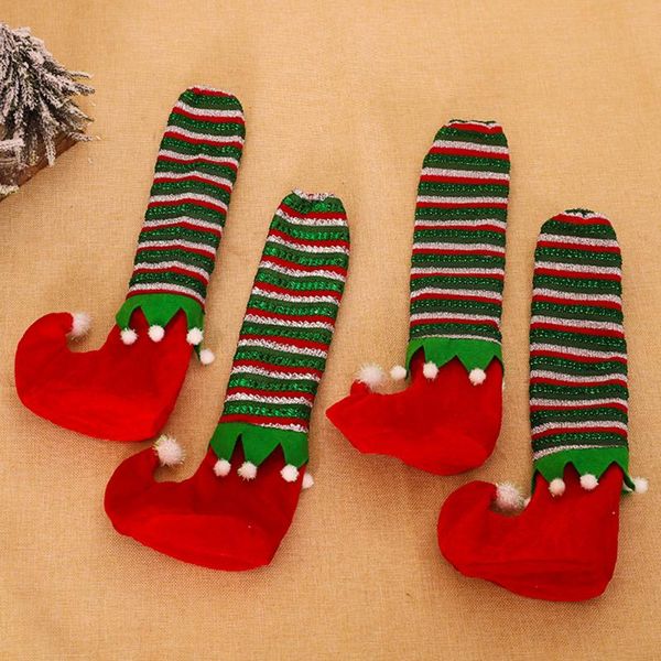 christmas dinner chair table leg cover striped santa claus boots party decor elastic slipcovers covers
christmas dinner chair table leg cover striped santa claus boots party decor elastic slipcovers covers