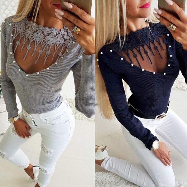 women's sweaters style womens casual beading lace flower slim pullover jumper sweater clothing long sleeve knitted outer soft clothes, White;black
women's sweaters style womens casual beading lace flower slim pullover jumper sweater clothing long sleeve knitted outer soft clothes, White;black