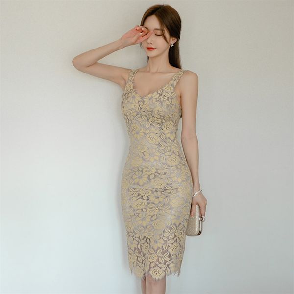 yellow midi dress for women summer korea sleeveless v neck sling lace ladies office bodycon dresses 210602, Black;gray
yellow midi dress for women summer korea sleeveless v neck sling lace ladies office bodycon dresses 210602, Black;gray