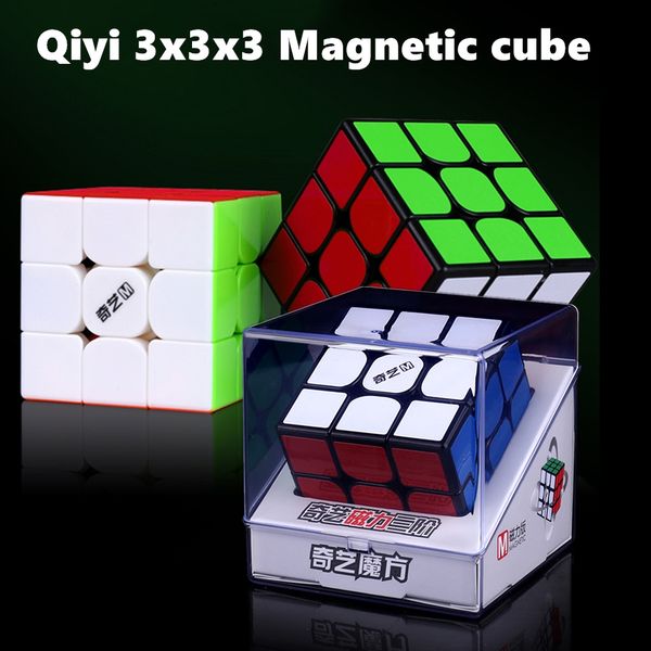 Qiyi MS Series Magnetic 3x3x3 magic cube 3x3 speed cube Competition Cubes puzzle cube 3x3x3 cubo magico
Qiyi MS Series Magnetic 3x3x3 magic cube 3x3 speed cube Competition Cubes puzzle cube 3x3x3 cubo magico