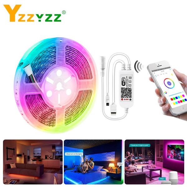 strips smd 2835 rgbw rgb wifi led strip 12v 24v ribbon app ir controller works with amazon alexa google home 5m 234led/m diode tape
strips smd 2835 rgbw rgb wifi led strip 12v 24v ribbon app ir controller works with amazon alexa google home 5m 234led/m diode tape