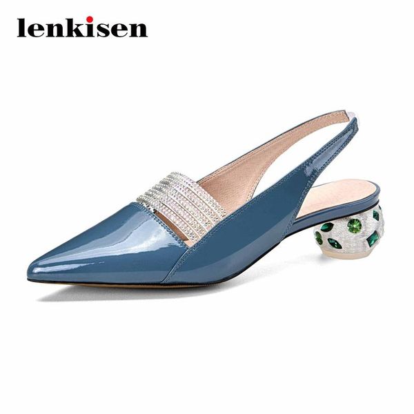 dress shoes lenkisen gladiator rhinestone cow leather pointed toe med crystal heels women elastic band beauty lady maiden party pumps l68, Black
dress shoes lenkisen gladiator rhinestone cow leather pointed toe med crystal heels women elastic band beauty lady maiden party pumps l68, Black