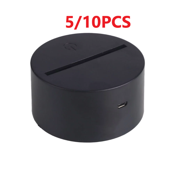 lamp holders & bases 5/10/lot pcs base 7 colors touch for 3d night light led white/black holder portalampada
lamp holders & bases 5/10/lot pcs base 7 colors touch for 3d night light led white/black holder portalampada