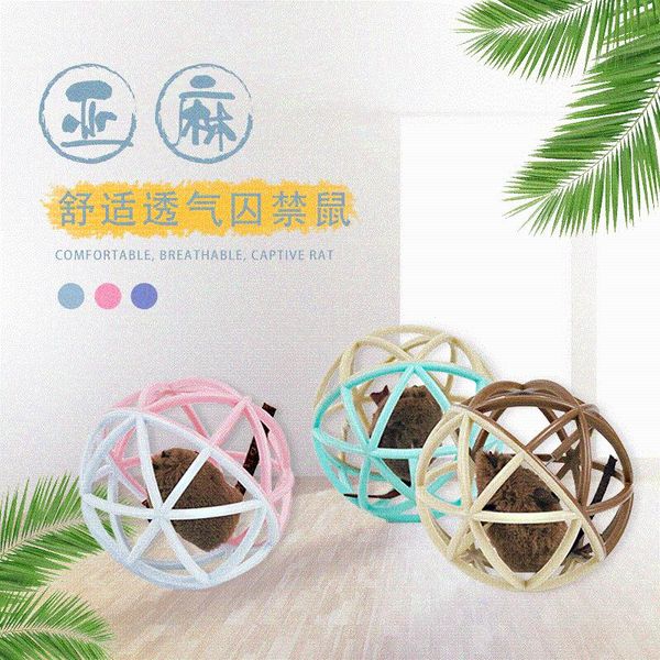 pet toy cat with sound spherical prisoner's cage skin mouse woven interactive novelty dog toys
pet toy cat with sound spherical prisoner's cage skin mouse woven interactive novelty dog toys