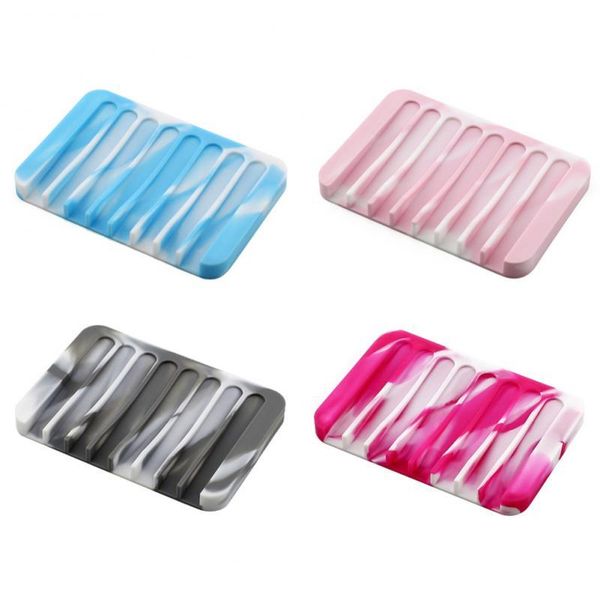 bathroom silicone flexible soap dishes storage holdersoap pad drain box moisture-proof dish creative bath tools
bathroom silicone flexible soap dishes storage holdersoap pad drain box moisture-proof dish creative bath tools