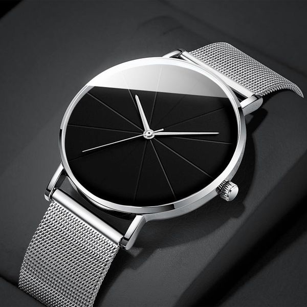 wristwatches 2021 minimalist men's fashion watches simple men business ultra thin stainless steel mesh belt quartz watch reloj hombre, Slivery;brown
wristwatches 2021 minimalist men's fashion watches simple men business ultra thin stainless steel mesh belt quartz watch reloj hombre, Slivery;brown
