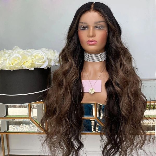 ombre chocolate brown glueless full lace human hair wig with baby hairs 360 frontal light chesunut brown 13x6 laces front wigs 5x5 cloaure, Black
ombre chocolate brown glueless full lace human hair wig with baby hairs 360 frontal light chesunut brown 13x6 laces front wigs 5x5 cloaure, Black