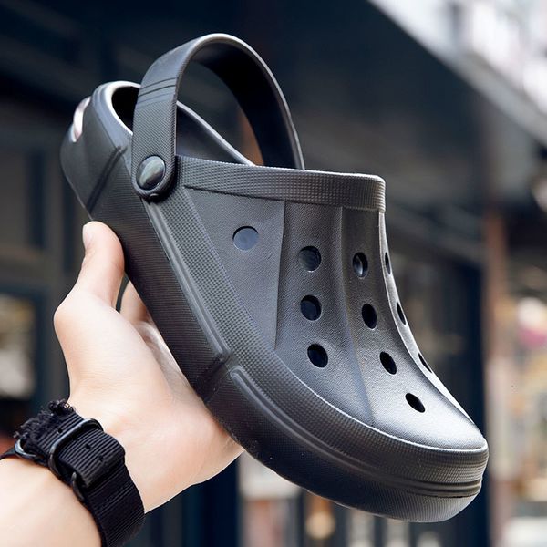 dress shoes comfortable men beach sandals summer outdoor slip on garden clogs casual water shower slippers flip flops 0hre, Black
dress shoes comfortable men beach sandals summer outdoor slip on garden clogs casual water shower slippers flip flops 0hre, Black