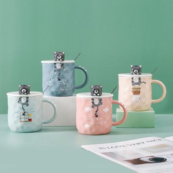mugs personalized cartoon cat mug cute embossed relief ceramic student water cup with cathead lid coffee milk activity gift
mugs personalized cartoon cat mug cute embossed relief ceramic student water cup with cathead lid coffee milk activity gift