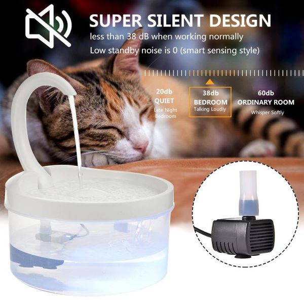 pet cat water fountain usb automatic dog drinking with led light drinker feeder dispenser bowls & feeders
pet cat water fountain usb automatic dog drinking with led light drinker feeder dispenser bowls & feeders