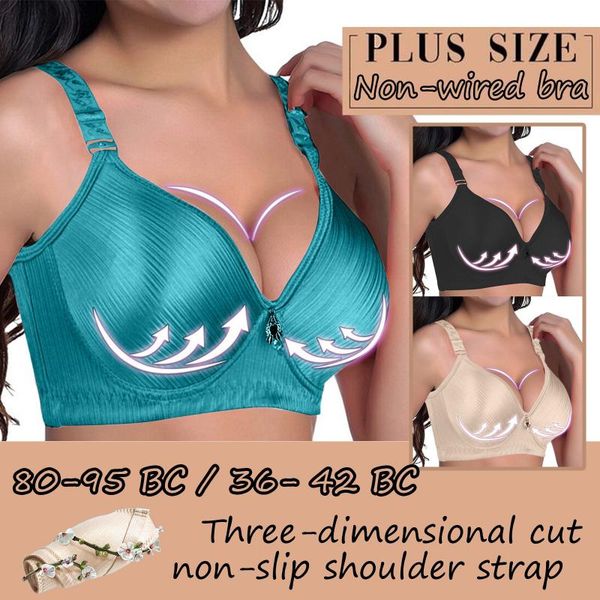 bras push up for women back closure solid color brassiere wireless bralette seamless underwear elastic soutien gorge vest, Red;black
bras push up for women back closure solid color brassiere wireless bralette seamless underwear elastic soutien gorge vest, Red;black