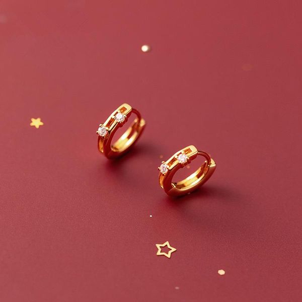 hoop & huggie dazzling white cubic zirconia two zircons hollow earrings for woman lady girl jewellery 925 sterling silver, Golden;silver
hoop & huggie dazzling white cubic zirconia two zircons hollow earrings for woman lady girl jewellery 925 sterling silver, Golden;silver