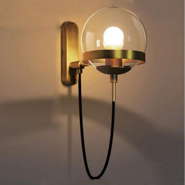 home decoration modern nordic e27 glass ball lampshade wall light living room bedside bedroom clock loft fittings lamp
home decoration modern nordic e27 glass ball lampshade wall light living room bedside bedroom clock loft fittings lamp