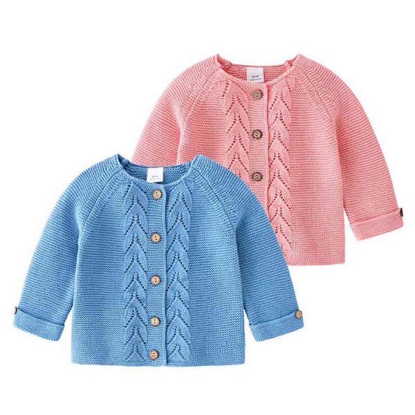 0-3yrs baby girls pure color cute cardigan coat children clothing autumn winter knitted kids 210429, Blue
0-3yrs baby girls pure color cute cardigan coat children clothing autumn winter knitted kids 210429, Blue