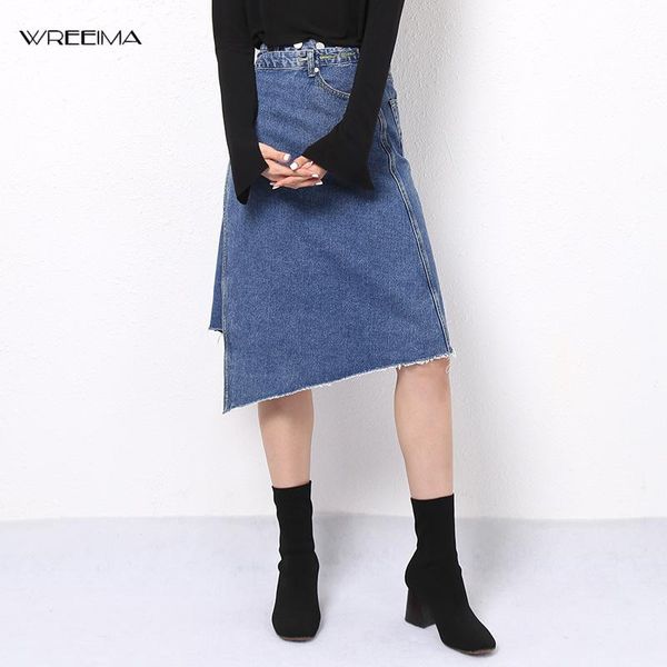 skirts wreeima 2021 women autumn winter denim tassel asymmetry fashion jeans high street pockets style, Black
skirts wreeima 2021 women autumn winter denim tassel asymmetry fashion jeans high street pockets style, Black