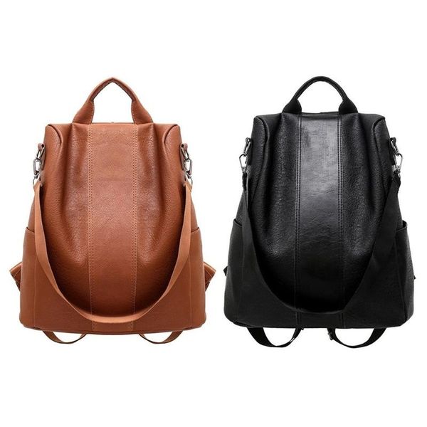 backpack korean style women imitation leather purse large capacity anti-theft multipurpose shoulder bag travel student 50ld
backpack korean style women imitation leather purse large capacity anti-theft multipurpose shoulder bag travel student 50ld