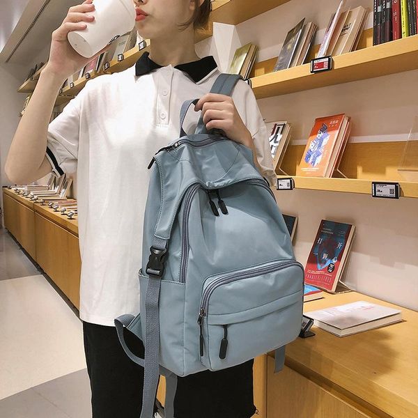 backpack 2021 nylon korean version simple and large capacity male female student school bag leisure outdoor travel all-match
backpack 2021 nylon korean version simple and large capacity male female student school bag leisure outdoor travel all-match