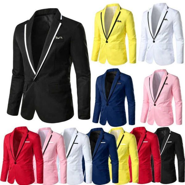 men's suits & blazers party blazer business outwear suit coat stylish 2021 wedding solid color and all-around fashionable small, White;black
men's suits & blazers party blazer business outwear suit coat stylish 2021 wedding solid color and all-around fashionable small, White;black