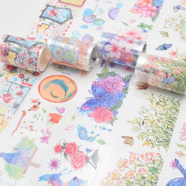 gift wrap little fresh flowers butterfly pet washi tapes journal masking tape adhesive diy scrapbooking stickers
gift wrap little fresh flowers butterfly pet washi tapes journal masking tape adhesive diy scrapbooking stickers