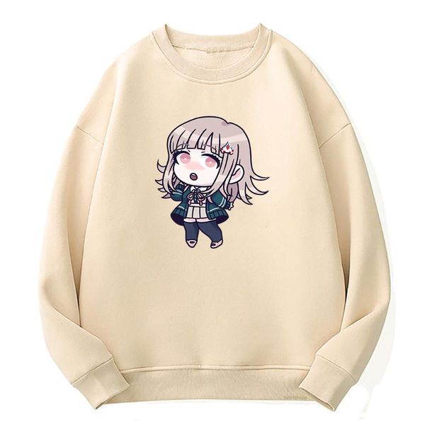 men's hoodies & sweatshirts chiaki nanami hoodie crew neck pullover sweatshirt sudaderas men manga harajuku kawaii danganronpa anime cl, Black
men's hoodies & sweatshirts chiaki nanami hoodie crew neck pullover sweatshirt sudaderas men manga harajuku kawaii danganronpa anime cl, Black