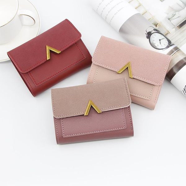wallets women purse vintage small short leather wallet mini female fashion and holder carteras, Red;black
wallets women purse vintage small short leather wallet mini female fashion and holder carteras, Red;black