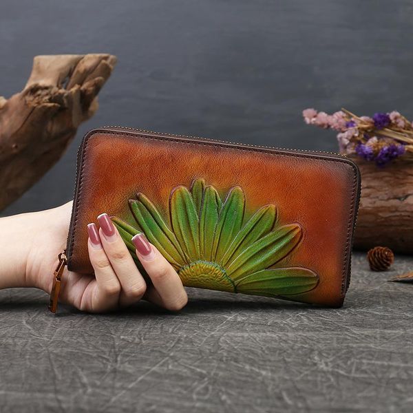 wallets genuine leather long wallet , vintage flower embossing coin pockets women clutch zipper purse 8 inch card holder, Red;black
wallets genuine leather long wallet , vintage flower embossing coin pockets women clutch zipper purse 8 inch card holder, Red;black