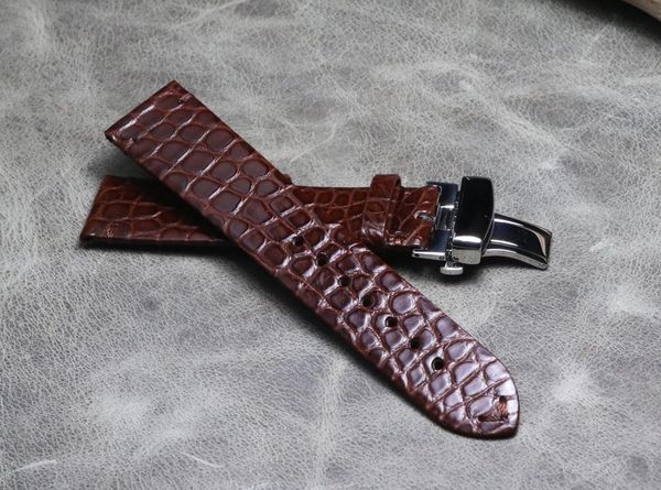 watch bands 18 19 20 21 22mm high-end handmade soft ultra-thin watchband strap black brown crocodile skin men women casual band belt
watch bands 18 19 20 21 22mm high-end handmade soft ultra-thin watchband strap black brown crocodile skin men women casual band belt