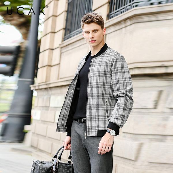men's jackets ucak brand classic striped men clothes 2021 arrivals streetwear slim fit casual coat windbreaker jacket u8123, Black;brown
men's jackets ucak brand classic striped men clothes 2021 arrivals streetwear slim fit casual coat windbreaker jacket u8123, Black;brown