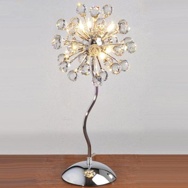 table lamps modern crystal lamp restaurant bedroom bedside light simple chrome metal base desk
table lamps modern crystal lamp restaurant bedroom bedside light simple chrome metal base desk