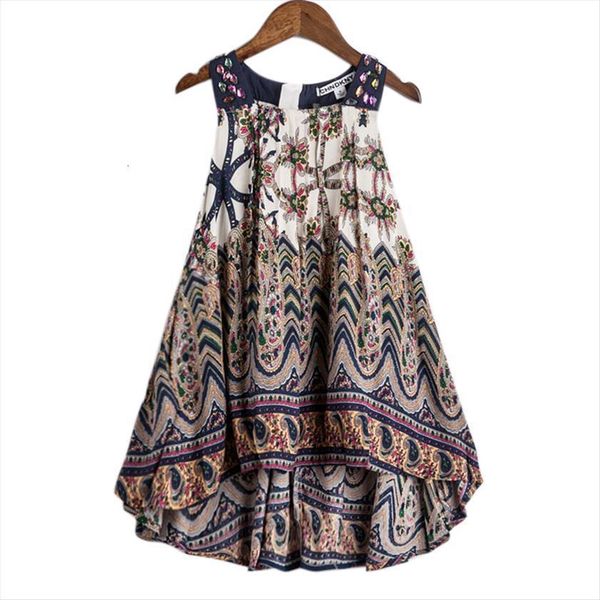 girls summer brand kids girl dresses beach for children bohemian fashion clothes, Red;yellow
girls summer brand kids girl dresses beach for children bohemian fashion clothes, Red;yellow