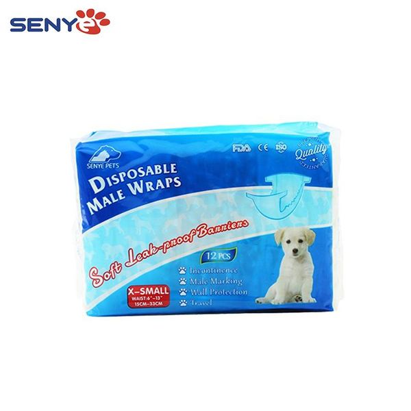 dog apparel senyepets male pants 12 pcs/bag diapers disposable super absorbent for dogs and cats
dog apparel senyepets male pants 12 pcs/bag diapers disposable super absorbent for dogs and cats