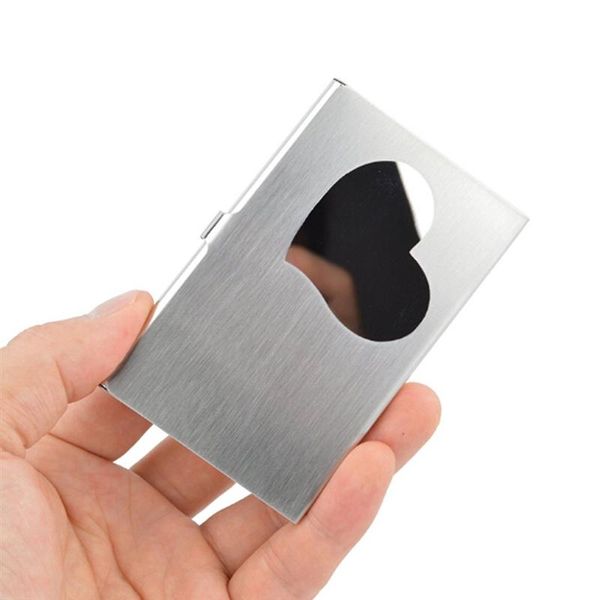 luxury holder stainless steel men women business metal id card case cover wallets, Red;black
luxury holder stainless steel men women business metal id card case cover wallets, Red;black