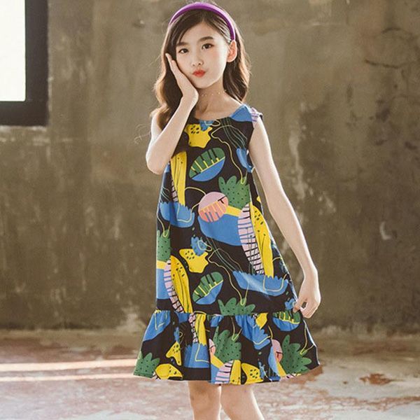 to 15 years big girls princess dress 2021 kids summer dresses teen cotton cute holiday baby clothing flroal print girl's, Red;yellow
to 15 years big girls princess dress 2021 kids summer dresses teen cotton cute holiday baby clothing flroal print girl's, Red;yellow