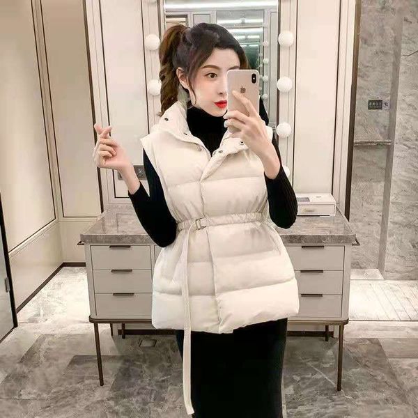 women's vests 2021 autumn winter down et vt women's korean loose net infrared wear versatile stand collar vt coat, Black;white
women's vests 2021 autumn winter down et vt women's korean loose net infrared wear versatile stand collar vt coat, Black;white